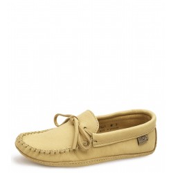 "Laurentian Chief Moccasins, padded ski sole" Laurentian Chief Moccasins