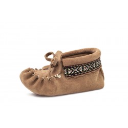 "Laurentian Chief Bootie moccasin braid 1, insole" Laurentian Chief Baby