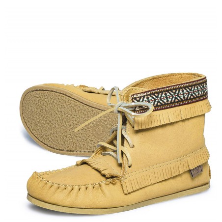 "Laurentian Chief Concho, crepex natural sole" Laurentian Chief Concho